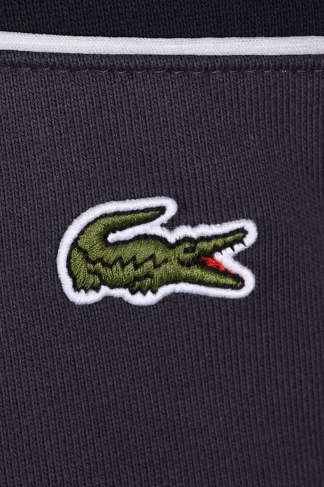 LACOSTE CREWNECK SWEATSHIRT BLACKBIRD/GRAPE - Image 3