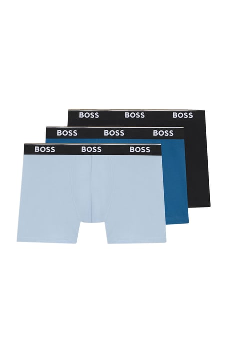 Boss Black BOSS 3 PACK BOXER LIGHT BLUE - Image 1