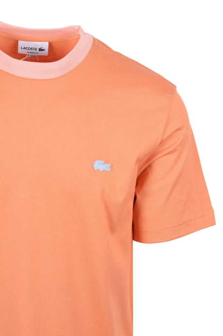 LACOSTE T-SHIRT Peach/Orange - Image 2
