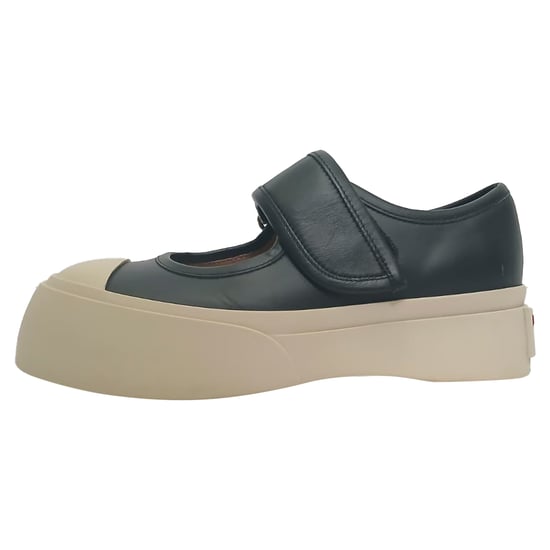 Marni Pablo Mary-Jane Sneakers aus schwarzem Nappa-Leder - Image 4
