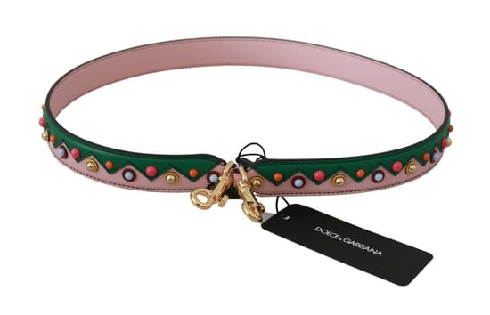 Dolce & Gabbana Schultergurt Leder Pink Handtaschenzubehör - Image 3