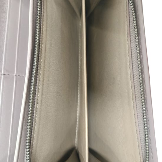 Bottega Veneta Intrecciato Continental Lange Brieftasche aus braunem Leder - Image 6