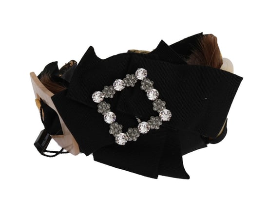 Dolce & Gabbana Crystal Crystal Brown Hair's Bandand Women's Women's - Image 4