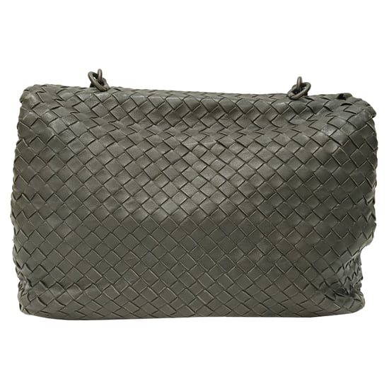 Bottega Veneta Medium Olimpia Schultertasche aus grauem Nappaleder - Image 2