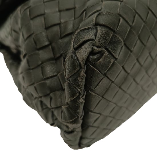 Bottega Veneta Medium Olimpia Schultertasche aus grauem Nappaleder - Image 6
