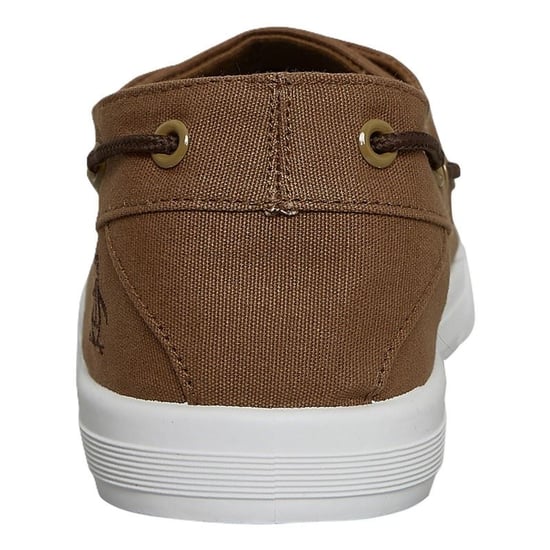 Penguin Segler Leinenschuhe für Herren in Tan mit Schnürung - Image 4