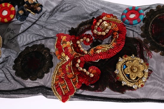 Dolce & Gabbana Elegante Veredelte Kristall Damenstrümpfe - Image 3