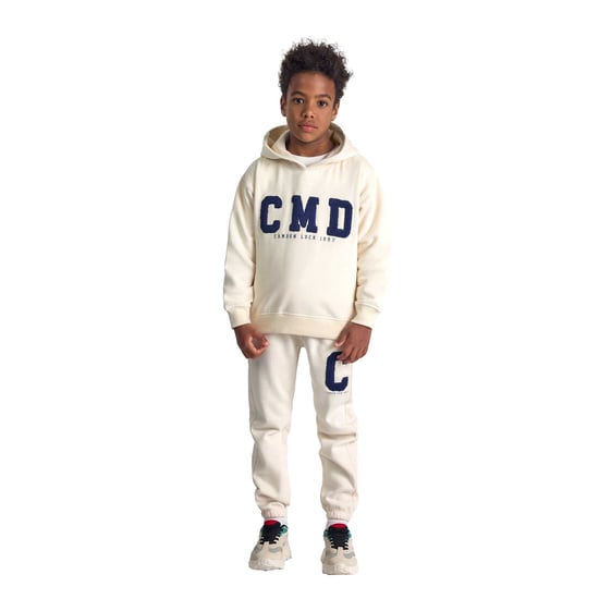 Minoti - Hoodie und Jogginghosen-Set für Jungen, Bouclé (Cremefarbe) - Image 5