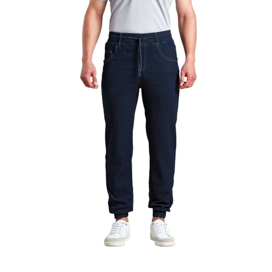 Premier - "Artisan" Koch Jogginghose für Herren/Damen Unisex (Indigo-Jeansblau) - Image 3