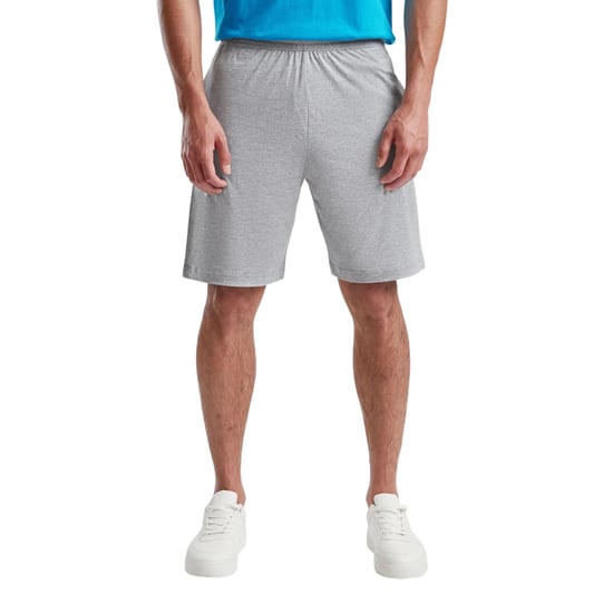 Fruit of the Loom - "Iconic 195" Shorts für Herren (Grau meliert) - Image 2