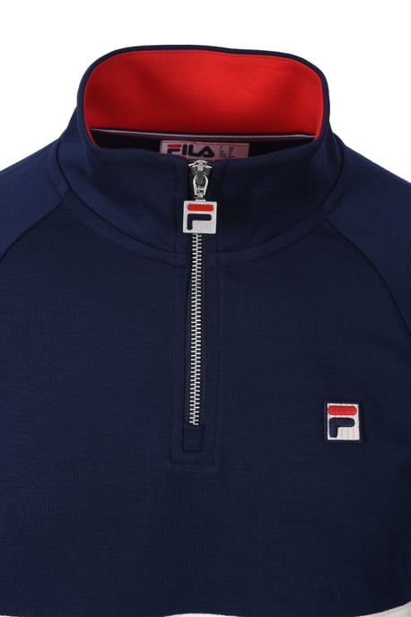 FILA ROLANDO HALF ZIP FILA NAVY/GARDENIA/FILA RED - Image 3