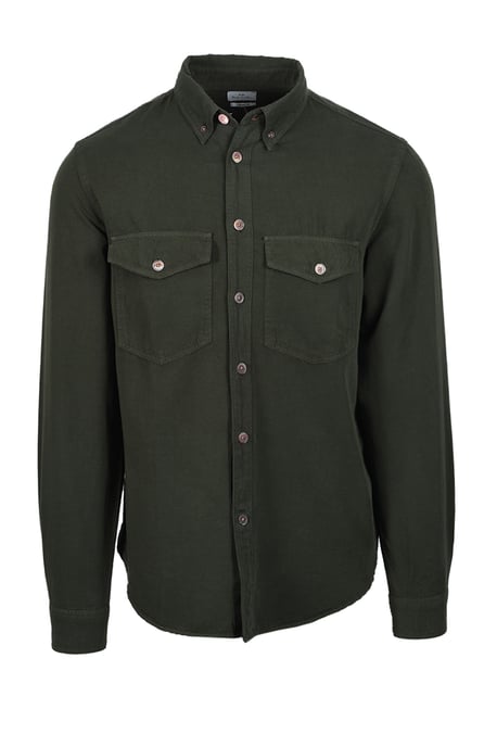 PAUL SMITH CASUAL FIT SHIRT GREEN - Image 1