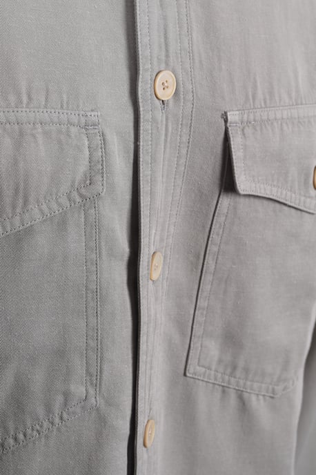 PAUL SMITH CASUAL FIT SHIRT GREY - Image 3