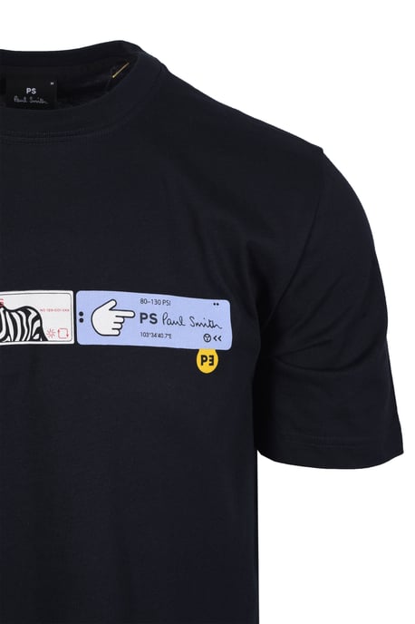 PAUL SMITH REG FIT T-SHIRT DARK NAVY - Image 2