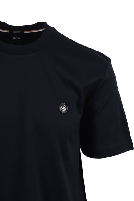 Boss Black C TAUT T-SHIRT DARK BLUE - Image 2