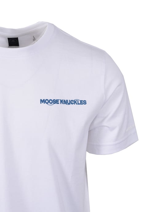 MOOSE KNUCKLES MINDFOLD T-SHIRT MILKY WAY - Image 3