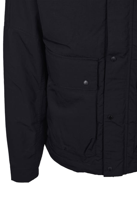 FRED PERRY CROPPED RIPSTOP PARKA BLACK - Image 4