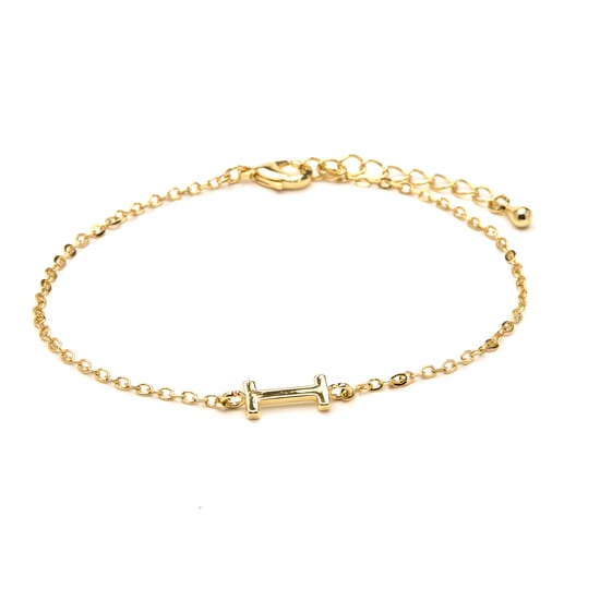 Luxenter Armband mit 18-karätiger Gelbgold-Oberfläche – Alphabet - Image 1