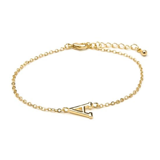 Luxenter Armband mit 18-karätiger Gelbgold-Oberfläche – Alphabet - Image 1