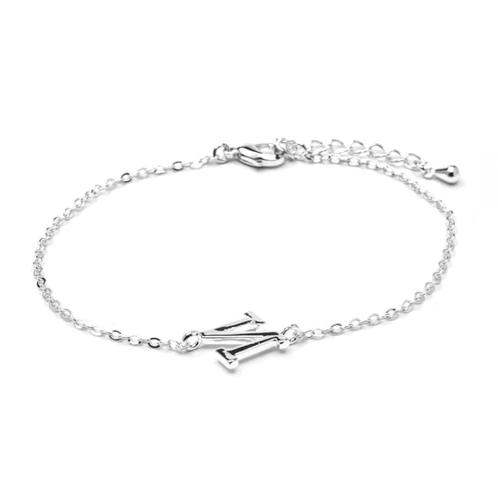 Luxenter Armband mit Silberfinish – Alphabet - Image 1