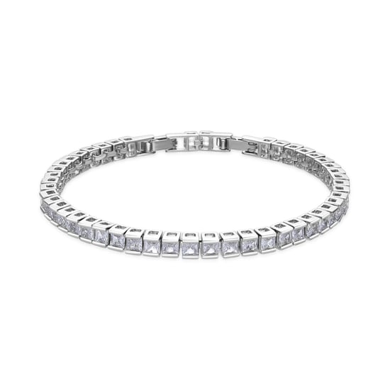 Luxenter Armband in Silberoptik mit brillantgeschliffenen Zirkonia – Zaix - Image 1