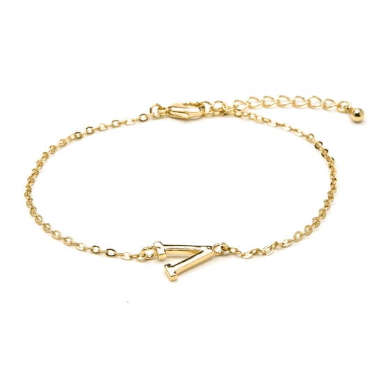 Luxenter Armband mit 18-karätiger Gelbgold-Oberfläche – Alphabet - Image 1