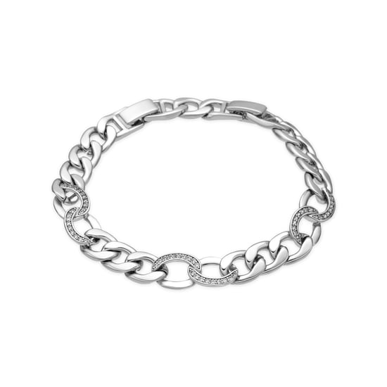 Luxenter Armband mit Silber-Finish und funkelnden Zirkonia – Dunko - Image 1
