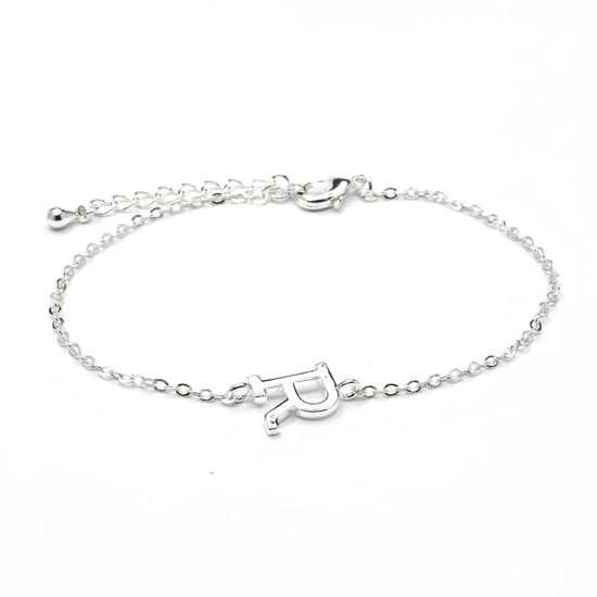 Luxenter Armband mit Silberfinish – Alphabet - Image 1