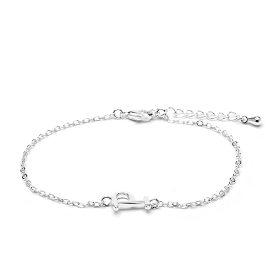 Luxenter Armband mit Silberfinish – Alphabet - Image 1