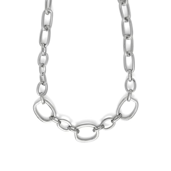Luxenter Halskette mit Rhodiumbeschichtung – Danli - Image 1