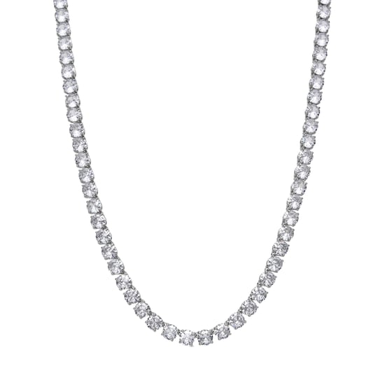 Luxenter Halskette in Silberoptik mit Zirkonia – Ginsi - Image 1