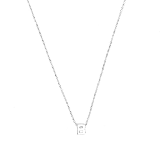 Luxenter Halskette mit Silberfinish – Alphabet - Image 1