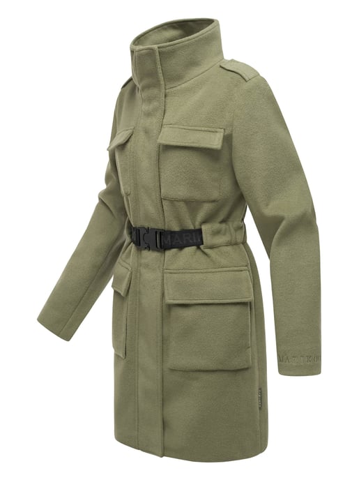 Marikoo Damen Wintermantel Tanokoo mit Stretch-Gürtel - Image 3