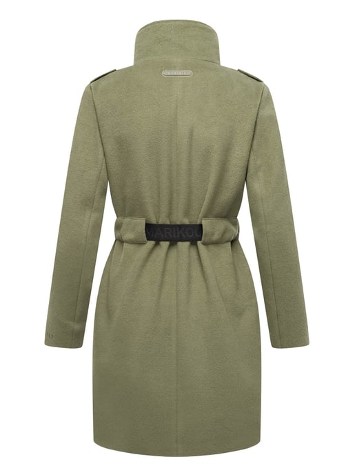 Marikoo Damen Wintermantel Tanokoo mit Stretch-Gürtel - Image 4
