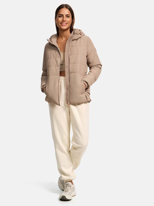 Marikoo Damen Steppjacke mit Fleece-Innenfutter & Kapuze – Alemee - Image 5
