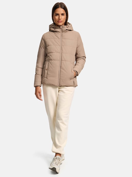 Marikoo Damen Steppjacke mit Fleece-Innenfutter & Kapuze – Alemee - Image 6