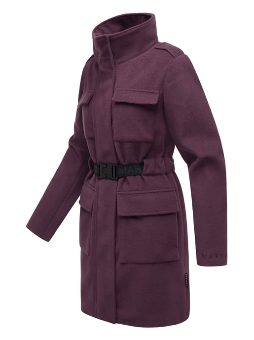 Marikoo Damen Wintermantel Tanokoo mit Stretch-Gürtel - Image 3