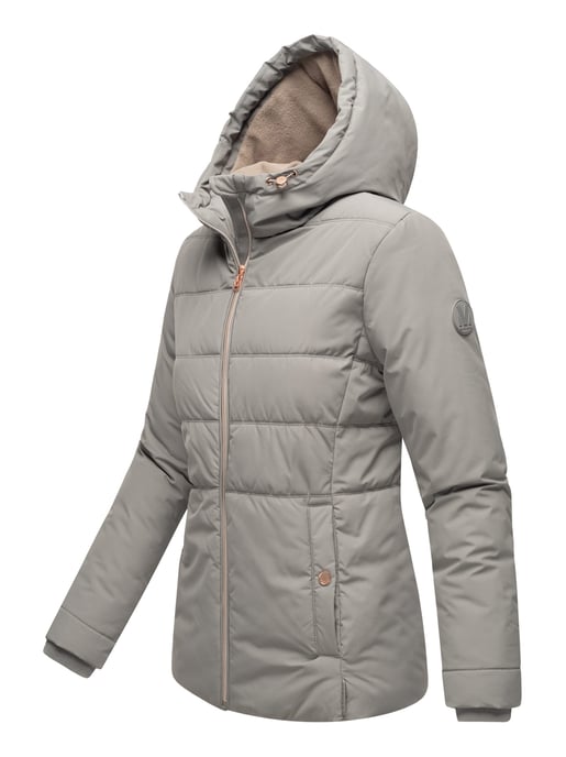 Marikoo Damen Steppjacke mit Fleece-Innenfutter & Kapuze – Alemee - Image 2