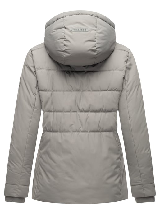 Marikoo Damen Steppjacke mit Fleece-Innenfutter & Kapuze – Alemee - Image 3