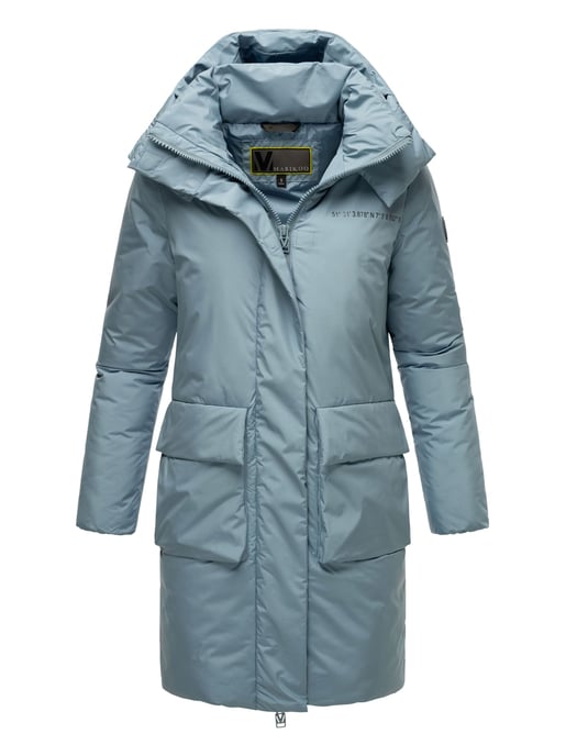 Marikoo Damen Winterjacke mit Magnetverschluss & Kapuze – Nanami - Image 1