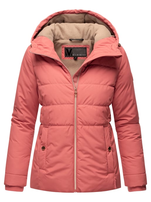 Marikoo Damen Steppjacke mit Fleece-Innenfutter & Kapuze – Alemee - Image 1