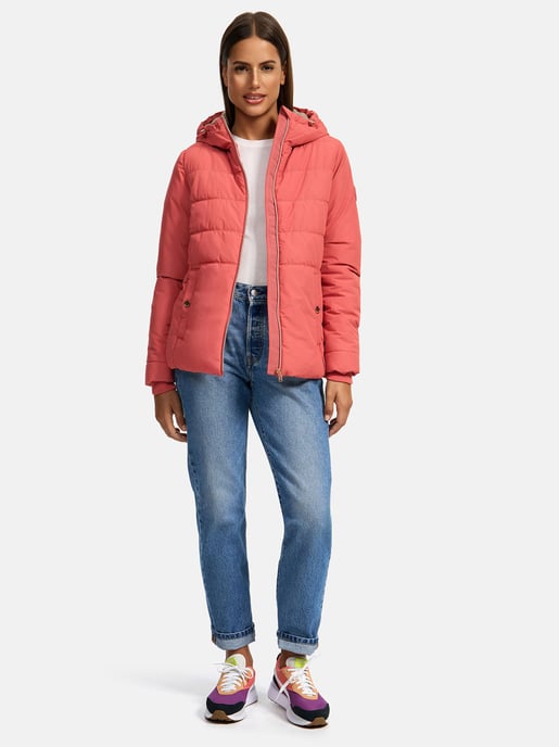 Marikoo Damen Steppjacke mit Fleece-Innenfutter & Kapuze – Alemee - Image 5