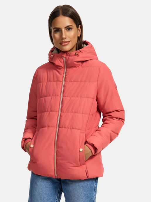 Marikoo Damen Steppjacke mit Fleece-Innenfutter & Kapuze – Alemee - Image 6