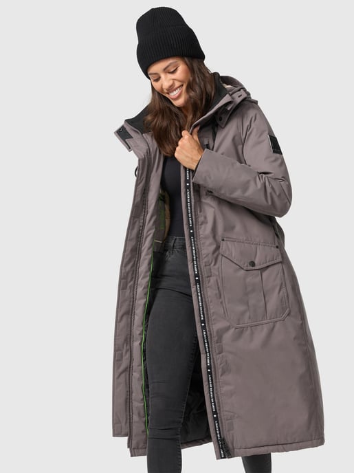 Navahoo Damen Winterjacke Hokulanii – Lang & Leicht Gefüttert - Image 6