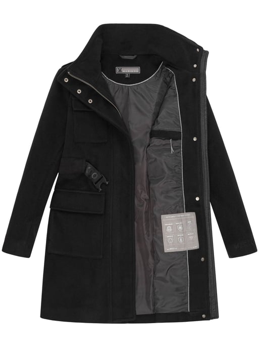 Marikoo Damen Wintermantel Tanokoo mit Stretch-Gürtel - Image 5