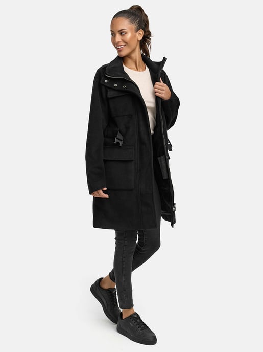 Marikoo Damen Wintermantel Tanokoo mit Stretch-Gürtel - Image 6