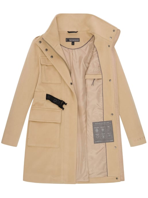 Marikoo Damen Wintermantel Tanokoo mit Stretch-Gürtel - Image 5
