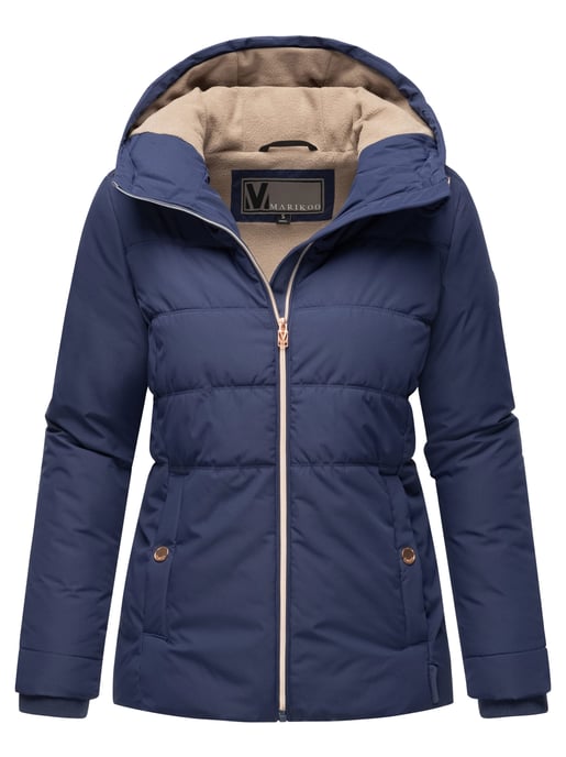 Marikoo Damen Steppjacke mit Fleece-Innenfutter & Kapuze – Alemee - Image 1