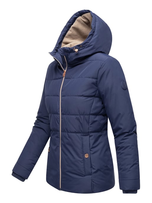 Marikoo Damen Steppjacke mit Fleece-Innenfutter & Kapuze – Alemee - Image 2