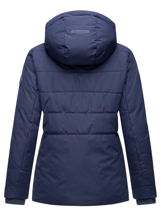 Marikoo Damen Steppjacke mit Fleece-Innenfutter & Kapuze – Alemee - Image 3